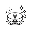 Saugen & Wischen in einem Durchgang icon